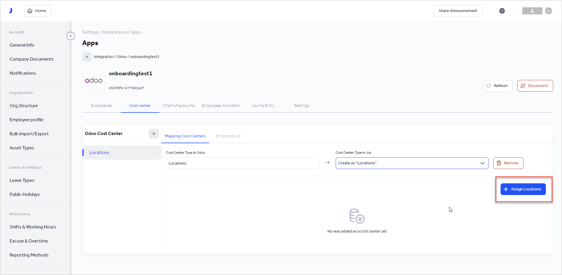 Cost centers setup ( Analytic Items ) & Mapping – Knowledge base